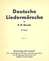R.G. Gnauck Notenblätter Deutsche Liedermärsche Band 2
