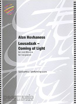 Alan Hovhannes Notenblätter Lousadzak für Klavier und Streichorchester