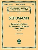 Robert Schumann Notenblätter Konzert a-Moll op.54 für Klavier und