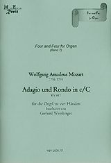 Wolfgang Amadeus Mozart Notenblätter Adagio und Rondo in C KV617