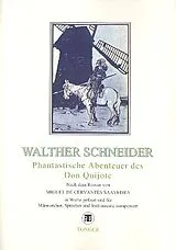 Walther Schneider Notenblätter Fantastische Abenteuer des Don Quichote