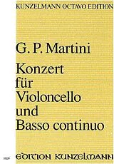 Giovanni Battista Martini Notenblätter Konzert D-Dur