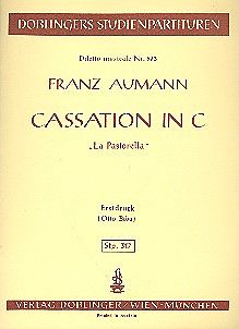 Franz Joseph Aumann Notenblätter Cassation in C für Horn, Violine