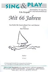 Udo Jürgens Notenblätter Mit 66 Jahren