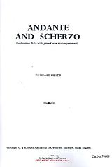 Reginald Heath Notenblätter Andante and Scherzo for euphonium