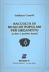 Giuliano Cameli Notenblätter Raccolta di Musiche popolari