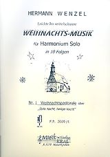 Hermann Wenzel Notenblätter Weihnachtspastorale über Stille Nacht