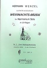 Hermann Wenzel Notenblätter 2 Weihnachtsstücke