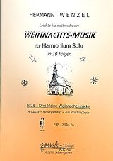 Hermann Wenzel Notenblätter 3 kleine Weihnachtsstücke