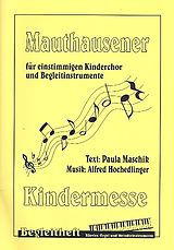 Alfred Hochedlinger Notenblätter Mauthausener Kindermesse