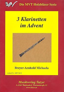 Michaela Breyer-Arnhold Notenblätter 3 Klarinetten im Advent