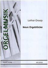Lothar Graap Notenblätter 9 Orgelstücke