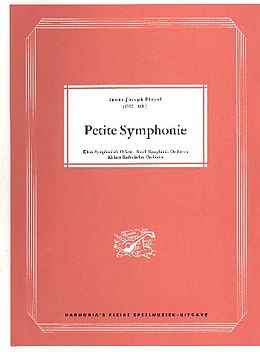 Ignaz Joseph Pleyel Notenblätter Petite Symphonie für Kammerorchester