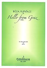 Béla Kovács Notenblätter Hello from Graz für