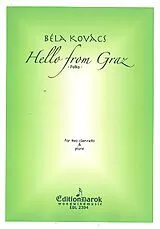 Béla Kovács Notenblätter Hello from Graz