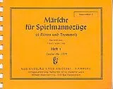  Notenblätter Märsche für Spielmannszüge Band 1