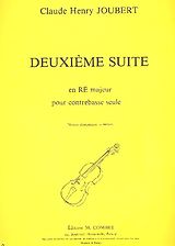 Claude-Henry Joubert Notenblätter Deuxième Suite ré majeur pour