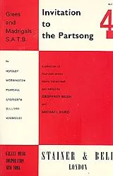  Notenblätter Invitation to the Partsong vol.4