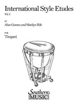 Alice Gomez Notenblätter Style Studies for timpani