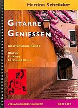 Martina Schröder Notenblätter Gitarre geniessen Band 2