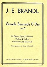 Johann Evangelist Brandl Notenblätter Grande Serenade C-Dur op.7