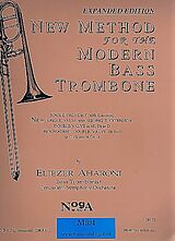 Eliezer Aharoni Notenblätter New Method for the modern Bass trombone