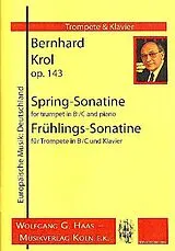 Bernhard Krol Notenblätter Frühlings-Sonatine für Trompete (B/C)