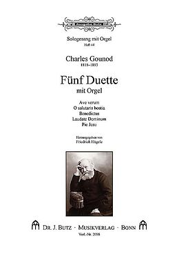Charles Francois Gounod Notenblätter 5 Duette