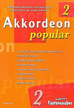  Notenblätter Akkordeon popular Band 2