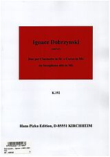 Ignacy Feliks Dobrzynsky Notenblätter Duo