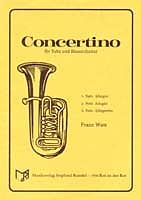 Franz Watz Notenblätter Concertino für Tuba und Blasorchester