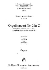 Franz Xaver Brixi Notenblätter Konzert C-Dur Nr.2