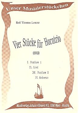 Rolf Thomas Lorenz Notenblätter 4 Stücke für 3 Hörner