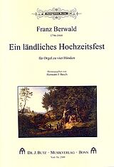 Franz Adolf Berwald Notenblätter Ein ländliches Hochzeitsfest