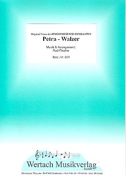 Rudi Fischer Notenblätter Petra-Walzerfür Blasorchester