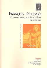 Charles Francois Dieupart Notenblätter Concerto à cinq avec flute obligée et orchestre
