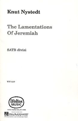 Knut Nystedt Notenblätter The Lamentations of Jeremiah