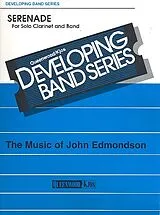John Edmondson Notenblätter Serenade for clarinet and band