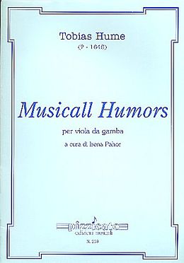 Tobias Hume Notenblätter Musicall Humors