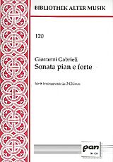 Giovanni Gabrieli Notenblätter Sonata pian e forte