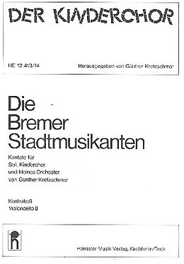 Heinz Kretzschmar Notenblätter Die Bremer Stadtmusikanten