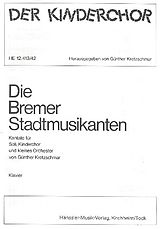 Günther Kretzschmar Notenblätter Die Bremer Stadtmusikanten