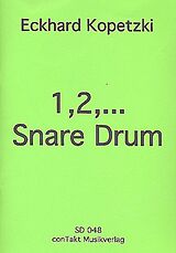 Eckhard Kopetzki Notenblätter 1 2 Snare Drum Heft A für Snare Drum