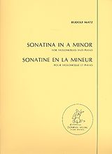 Rudolf Matz Notenblätter Sonatina a minor