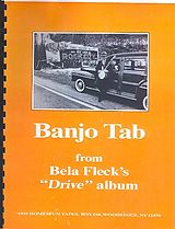 Bela Fleck Notenblätter Banjo Tab from Bela Flecks Drive Album