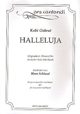 Kobi Oshrat-Ventoora Notenblätter Halleluja für Frauenchor (gem Chor)