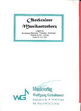 Bertl Bauer Notenblätter Oberkrainer Musikantenherz Band 3