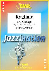 Dennis Armitage Notenblätter Ragtime for 2 clarinets