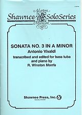 Antonio Vivaldi Notenblätter Sonata in a Minor no.3