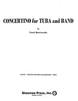 Frank Bencrisutto Notenblätter Concertino for Tuba and Band